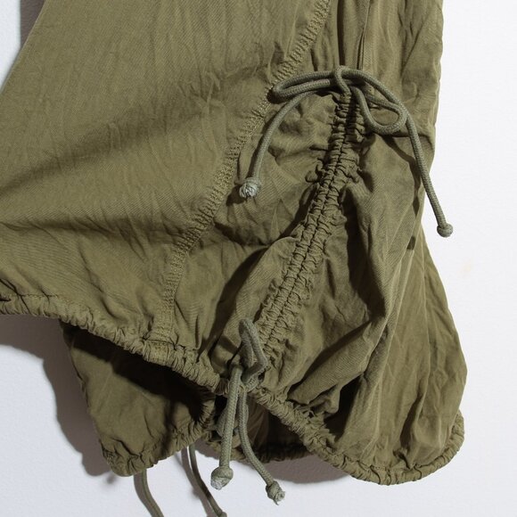 Free People Picture Perfect Parachute Skirt Avocado Tree Green Cotton Size Small - Picture 6 of 14